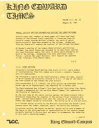 King Edward Times Volume 8, Number 20, August 26, 1982