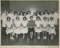 Beauty Culture class photo, ca. 1951