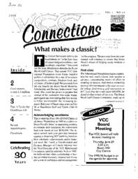 Connections Volume 1, Number 24, June 22, 1995