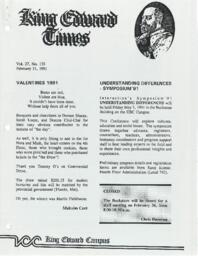 King Edward Times Volume 27, Number 139, February 21, 1991