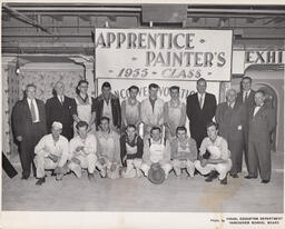 Apprentice Painters Graduating Class of 1955