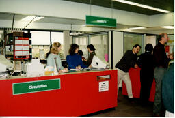 King Edward campus Library Circulation Desk