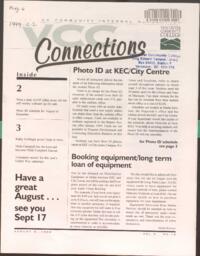 Connections Volume 5, Number 14, August 6, 1999