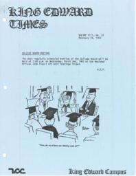 King Edward Times Volume 8, Number 32, February 24, 1983