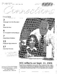 Connections Volume 7, Number 10, September 24, 2001