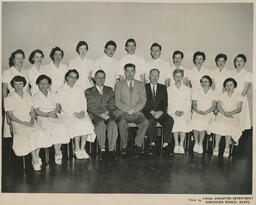 Beauty Culture class photo, ca. 1954