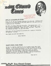 King Edward Times Volume 18, Number 46, March 2, 1989