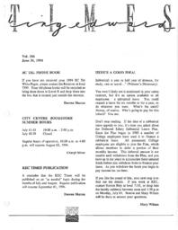 King Edward Times Volume 286, June 30, 1994