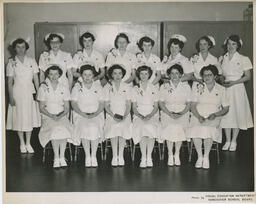 Practical Nursing Graduating Class, March 1953