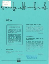 King Edward Times Volume 280, May 19, 1994