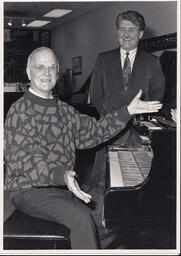 Person at piano, ca. 2000