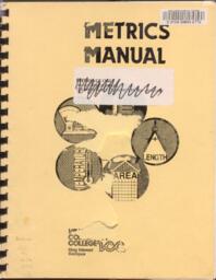 Metrics manual