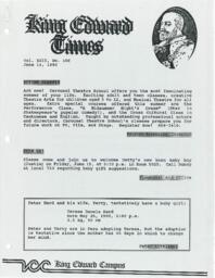 King Edward Times Volume 22, Number 108, June 14, 1990