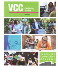 2019 Fall VCC Continuing Studies Calendar