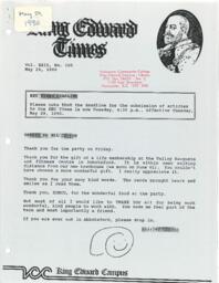 King Edward Times Volume 22, Number 105, May 24, 1990