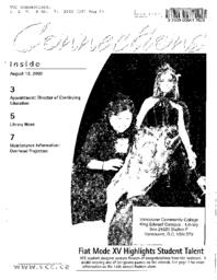 Connections Volume 8, Number 7, August 12, 2002