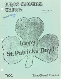 King Edward Times Volume 2, Number 78, March 18, 1977