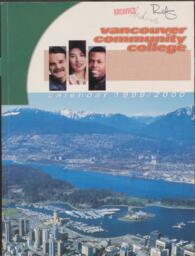1999-2000 Vancouver Community College Calendar
