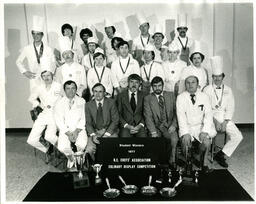 1977 Culinary Display Competition student winners