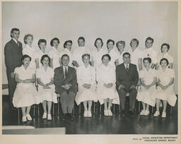 Beauty Culture class photo, ca. 1953