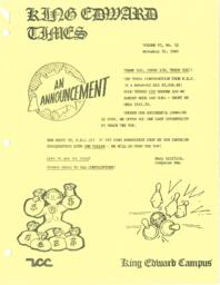 King Edward Times Volume 6, Number 32, November 21, 1980