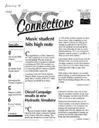 Connections Volume 1, Number 2, January 19, 1995