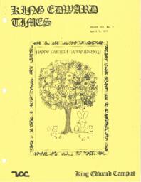 King Edward Times Volume 3, Number 2, April 7, 1977
