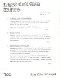 King Edward Times Volume 2, Number 41, June 18, 1976