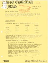 King Edward Times Volume 12, Number 17, July 24, 1986