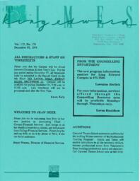 King Edward Times Volume 173, Number 174, December 5, 1991