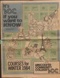 1984 Winter VCC Continuing Education Calendar