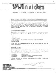 VVInsider Volume 6, Number 16, November 4, 1988