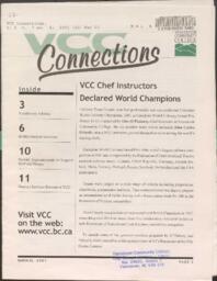 Connections Volume 7, Number 4, March 23, 2001