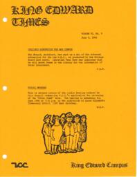 King Edward Times Volume 6, Number 9, June 6, 1980