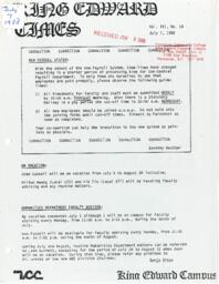 King Edward Times Volume 16, Number 14, July 7, 1988