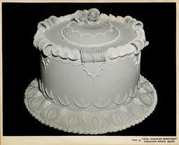 Decorated cake, ca. 1951