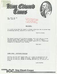 King Edward Times Volume 19, Number 63, June 29, 1989