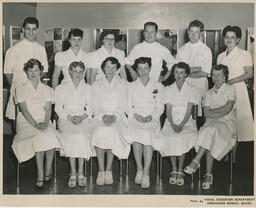 Beauty Culture class photo, ca. 1952