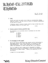 King Edward Times Volume 2, Number 24, January 30, 1976
