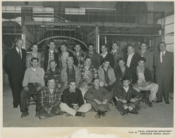 Plastering Class Photo, ca. 1955