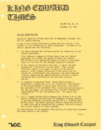 King Edward Times Volume 7, Number 35, December 10, 1981