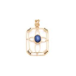 Star sapphire pendant