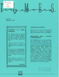 King Edward Times Volume 265, January 27, 1994