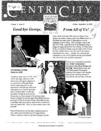 CentriCity Volume 2, Issue 9, September 13, 1991