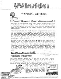 VVInsider Special Edition October 6, 1986