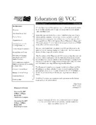 Education@VCC Volume 2, Issue 1, October 2007