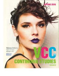 2016 Spring VCC Continuing Studies Calendar