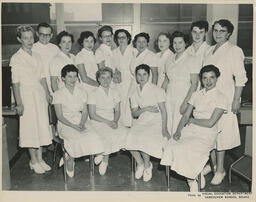 Beauty Culture class photo, ca. 1954