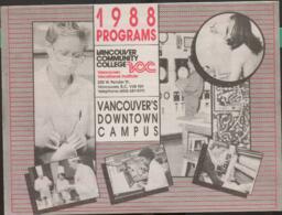 1988 Vancouver Community College Vancouver Vocational Institute Programs
