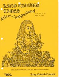 King Edward Times Volume 7, Number 20, August 28, 1981